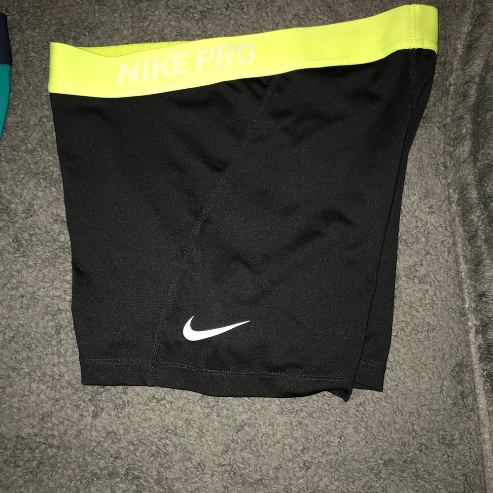 2 pair Nike pro spandex shorts